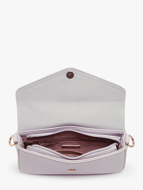 Cross Body Tas Saffiano David jones Violet saffiano CM6120H ander zicht 3